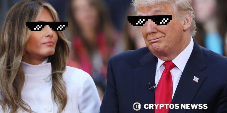 trump and melania coin