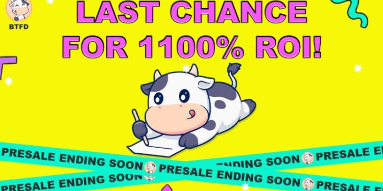 Missed Floki Inu at Its Origins? BTFD Coin’s $0.0002 Entry, 300% LAUNCH300 Bonus, and $0.006 Moon Price Could Hand You 11,900% Gains