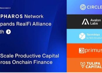 Pharos Network Expands RealFi Alliance with Circle, Avalon Labs, TermMax Finance, Primus & Tulipa Capital to Scale Productive Capital Across Onchain Finance