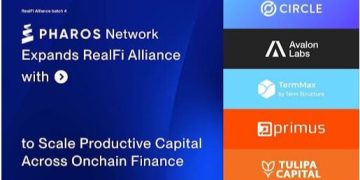 Pharos Network Expands RealFi Alliance with Circle, Avalon Labs, TermMax Finance, Primus & Tulipa Capital to Scale Productive Capital Across Onchain Finance