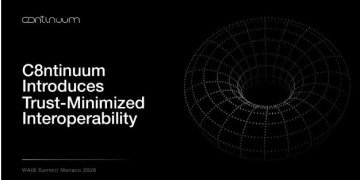 c8ntinuum Unveils Trust-Minimized Blockchain Interoperability Architecture at WAIB Summit Monaco 2026
