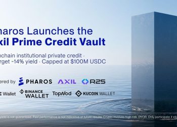Pharos Brings Institutional Private Credit Onchain with Axil Prime Credit Vault, Targeting 14.3% Yield from Real-World Credit Cash Flows