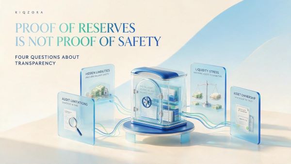 Industry Perspective: Proof of Reserves Is No Guarantee of Safety—Riqzora Raises Four Transparency Questions and Discloses Its Own Verification Standards